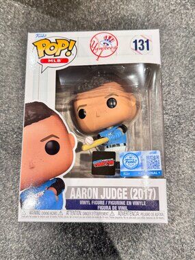Funko POP! Aaron Judge #131 NYCC 2026 Toy Temple Exclusive in Soft Protector